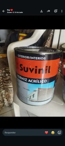 Verniz Acrílico Suvinil transparente base água
