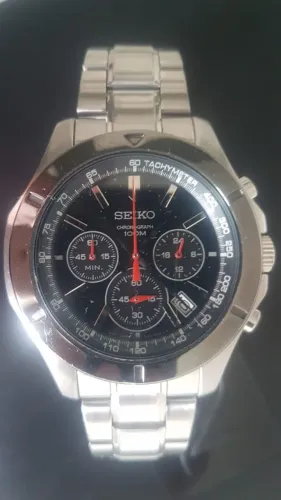 SEIKO SSB031P1 - Cronógrafo Quartz 6T63 - Estado Impecável, Comprado em Orlando (2014)