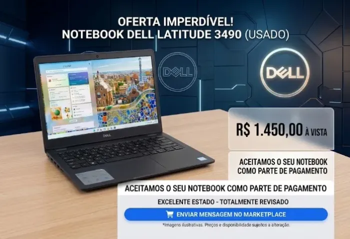 Notebook usado
