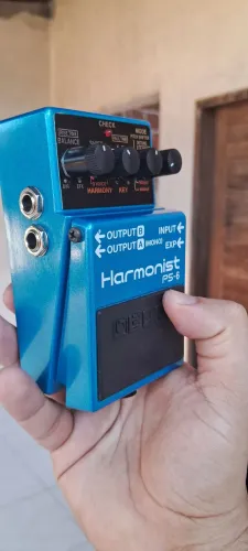 Pedal Boss PS-6 em estado de novo