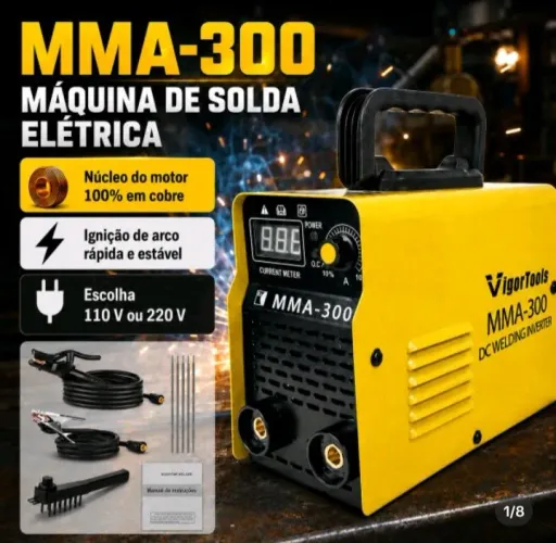 Maquina de solda inversor nova nunca usada.