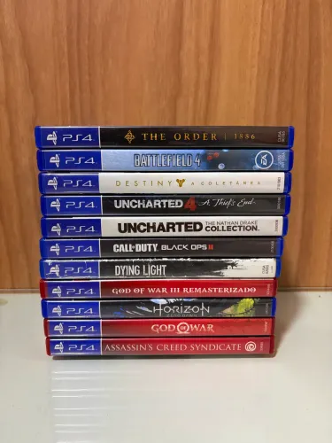 Jogos PS4 Originais - Vários Títulos - R$ 50 cada ou R$ 500 o lote