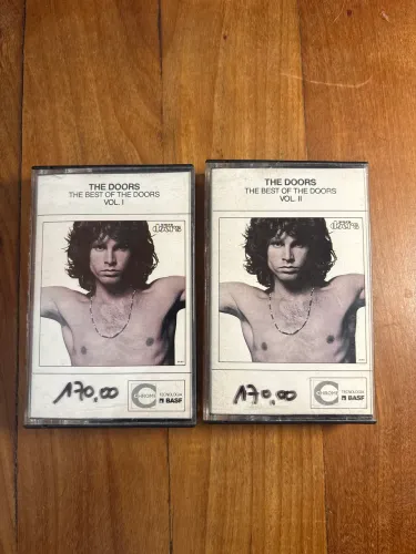 The Doors - The Best of The Doors - Volumes 1 & 2 - Fitas Cassetes Originais