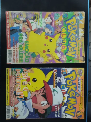 Revistas pokémon Clube N°03 e 11
