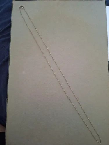 Cordao de prata tijolinho 70cm