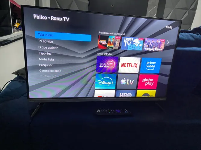 Tv smart 32 polegadas Roku dolby Áudio