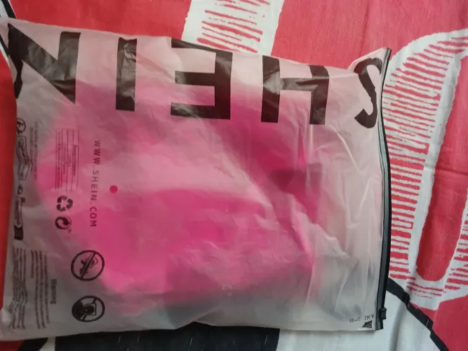 Cropped pink da shein