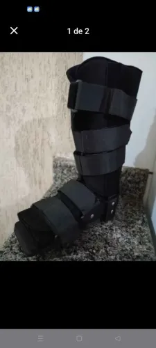 Bota imobilizadora ortopédica