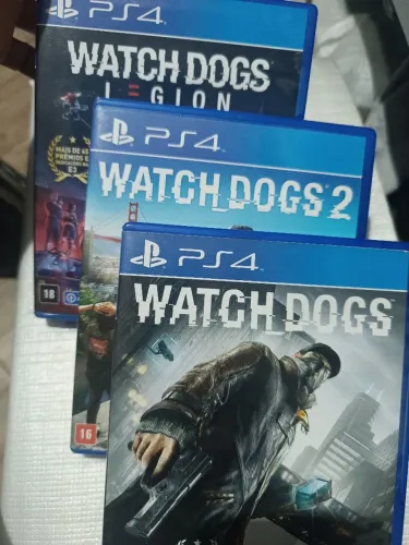 Watch Dogs PS4 Trilogia
