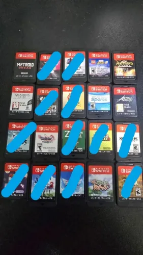 Jogos de Switch em perfeito estado