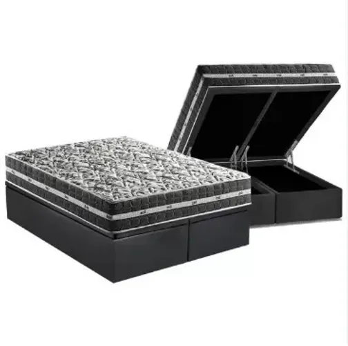 COLCHÃO QUEEN + BASE BAÚ (ENTREGA)