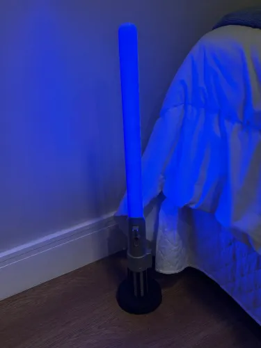 Luminária sabre de luz star wars