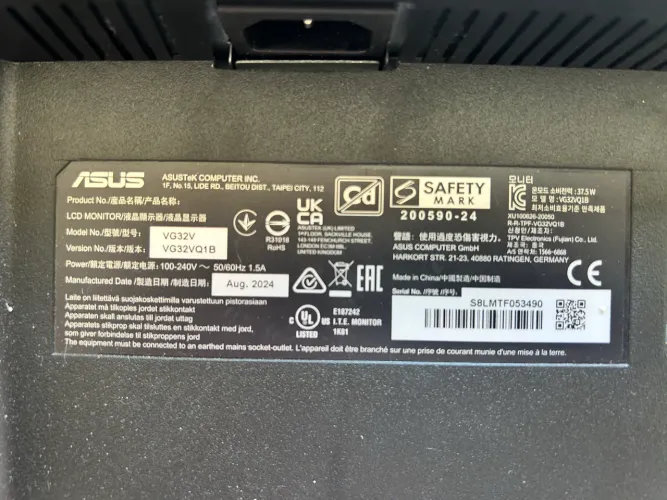 Monitor asus