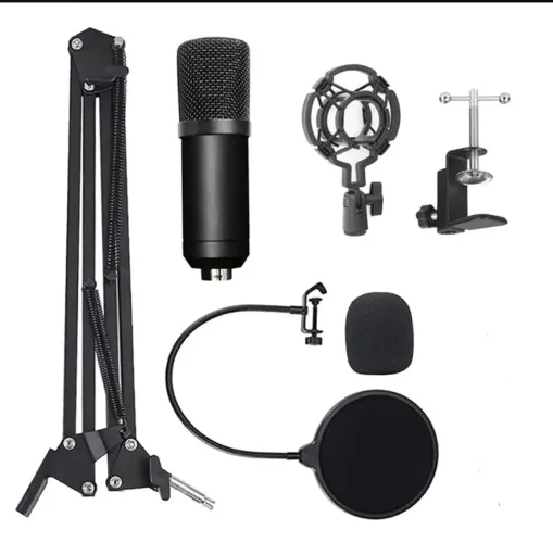 Kit Microfone Condensador BM-800 USB - sem cabo