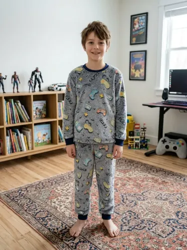 Pijama Inverno Infantil Meninos 10 anos