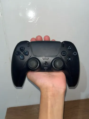 Vendo manete DualSense PS5 cor preta, pouco usada