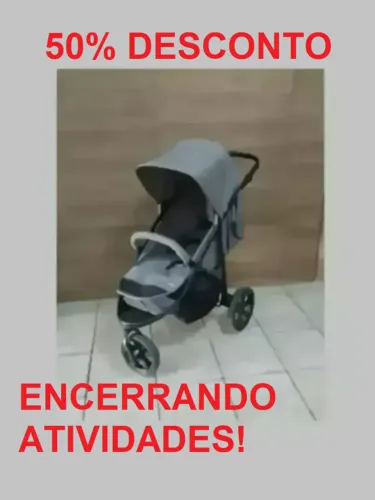 Carrinho Bebê Colina Infanti 50% Desc. à vista