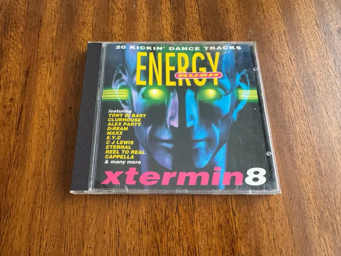 CD IMPORTADO EURODANCE - Energy Rush - Xtermin8