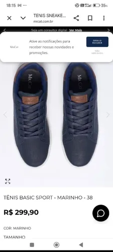 Tênis masculino Mr cat muito novo, azul Marinho