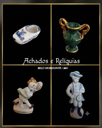 Miniaturas em Porcelana Fina - Relíquias Vintage e o Charme Clássico dos Bibelôs
