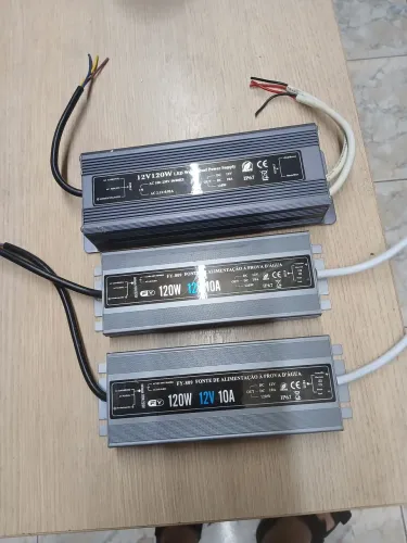 Vendo três fontes novas IP67 de 120W e 10 a
