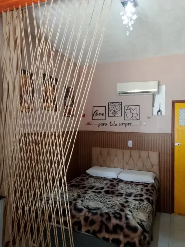 Suite Mobiliada Ampla - Aluguel por Temporada