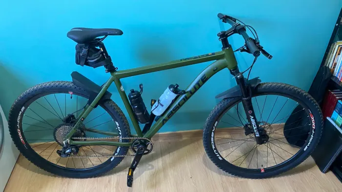 Bicicleta Absolute Nero 5 12v Freio Hidráulico Trava no Guidão