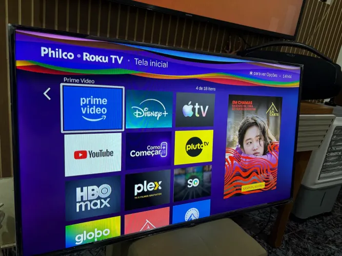 Smart Tv Philco 40P baixa app Entrego Aceito cartão