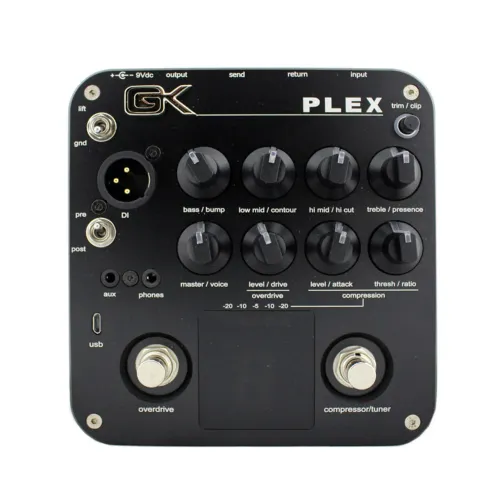 GK PLEX - Pré amp para baixo.