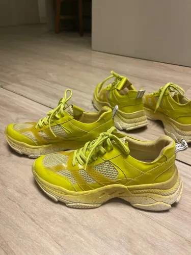 Tênis Chunky WJ Acessórios Lima Neon - Estilo Streetwear - Tam 39