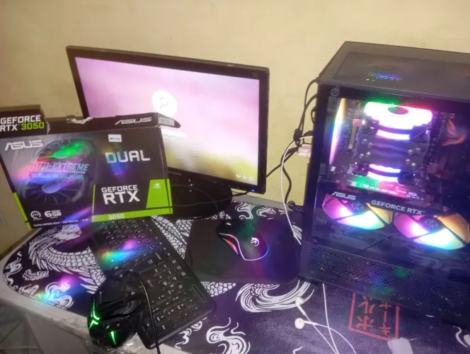 Pc gamer completo roda tudo tem conversa 