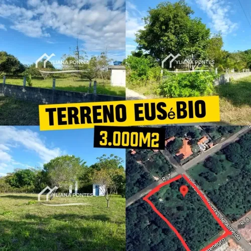 terreno de 3000m2 no Eusébio