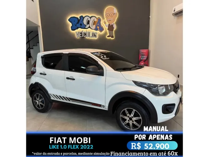 Fiat Mobi Like 1.0 Fire Flex 5P. 2022