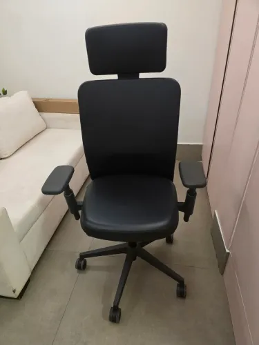Cadeira Ergonômica Flexform Tecton All Black Unique