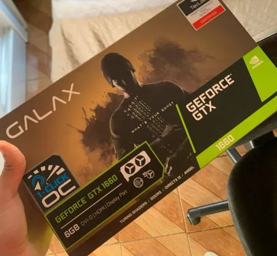 Placa de video GTX - 1660 super 6gb de vram