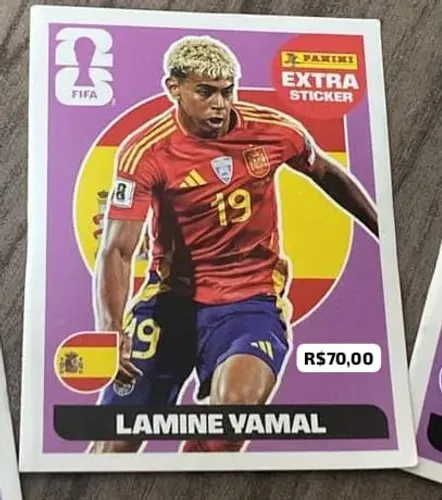 Figurinha Legend Yamal Bordo