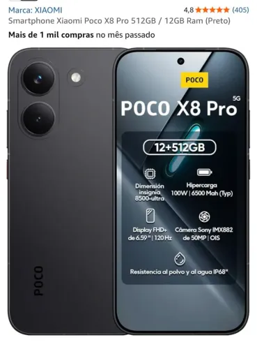 POCO X8 PRO 512gb 12gb