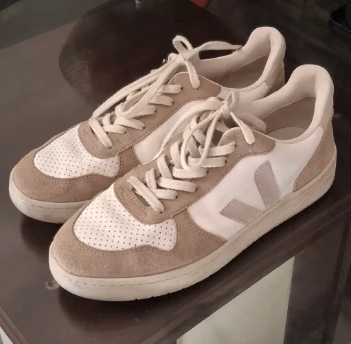Tênis Vert/Veja Branco & Bege N° 40