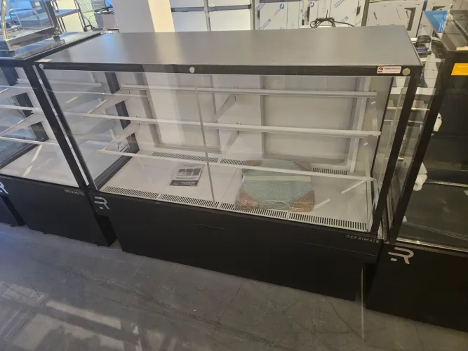 balcão vitrine refrigerado de ar forçado 1,45m