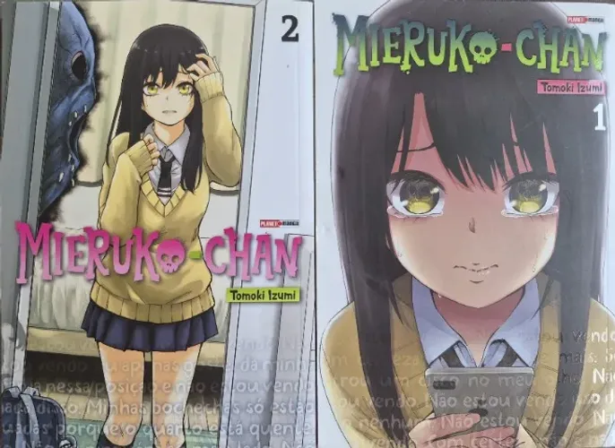 Mieruko-chan Vols. 1 e 2 - Planet Mangá - Ótimo Estado!