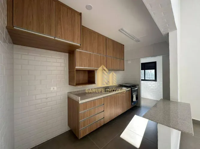 Apartamento com 1 dormitório para alugar, 78 m² por R$ 4.921,00/mês - Jardim Aquarius - Sã