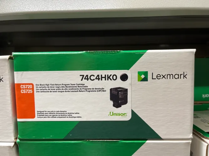 Toner Lexmark C725 Black Original 