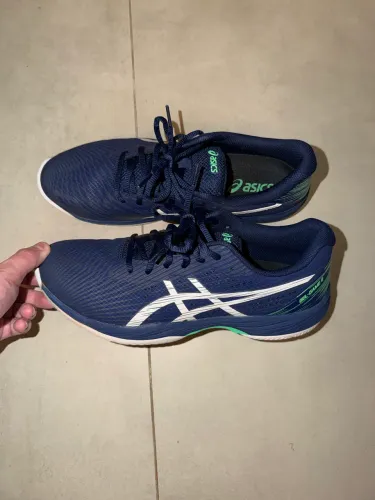 tênis asics gel game 9 azul 42