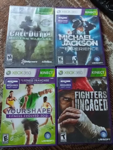 Lote Jogos XBOX 360