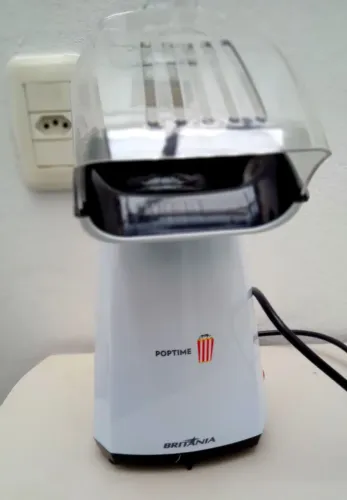 Pipoqueira Elétrica Britânia Pop Time 220V - Pipoca Nova@