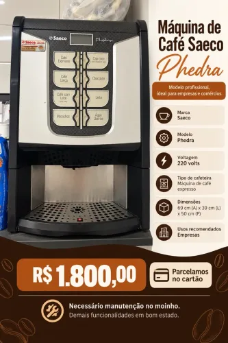Maquina de Café Saeco Phedra