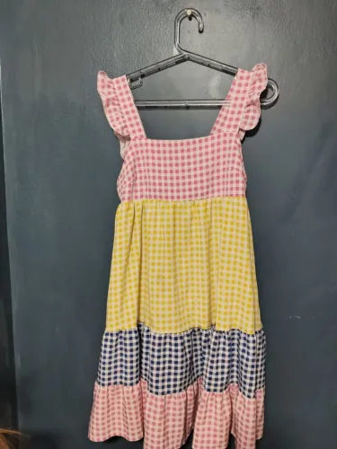 Vestido xadrez Tam: P mas veste um M