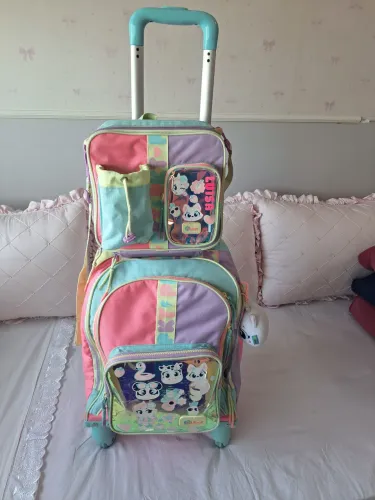Mochila e lancheira PUKET em perfeito estado