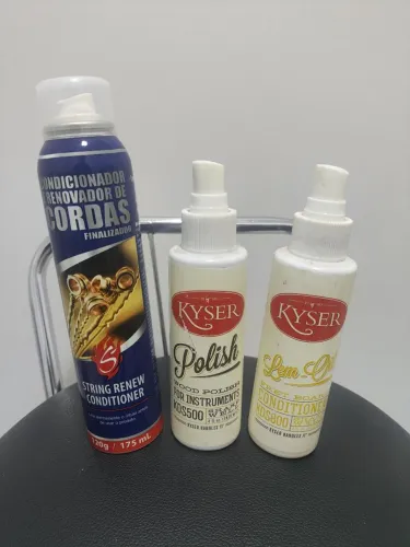 3 Produtos Limpeza Instrumentos Musicais