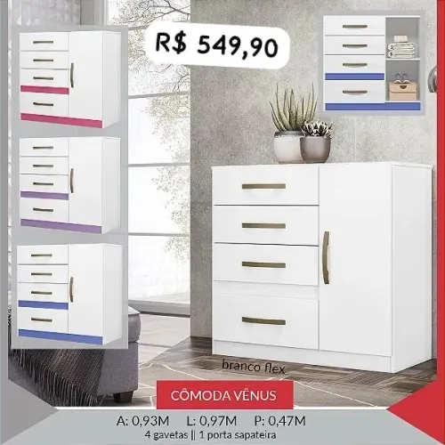 Cômoda Vênus